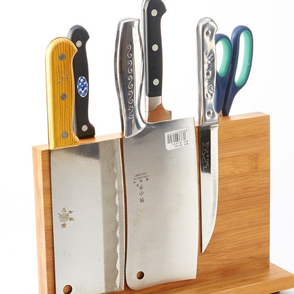 Magnetic Knife Holder for Kitchen Wall – Powerful Magnetic Strip for Knives & Metal Utensils – Space-Saving Stainless Steel Wall Mount Organizer