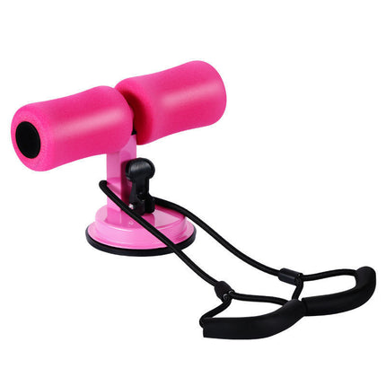 Adjustable Sit-Up Bar with Suction Cup – Portable Abdominal Core Trainer – Home Fitness Equipment for Sit-Ups, Push-Ups & Leg Stretches