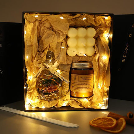 Luxury Aromatherapy Candle Gift Set – Hand-Poured Scented Candles for Relaxation – Premium Gift Box for Birthdays, Weddings & Anniversaries