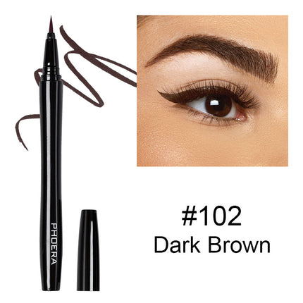 Phoera Pro-Flow Precision Eyeliner – Smudge-Proof Ink Technology
