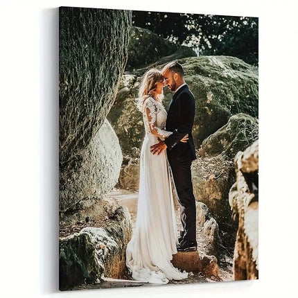 Personalized Framed Canvas Prints – Custom Photo to Wall Art – High-Definition Digital Printing on Premium Canvas – Ready to Hang Home Decor Gift