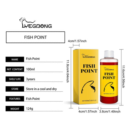 Yegebang Red Worm Liquid Attractant – High Concentration Fish Bait Additive – Natural Scent Stimulant for Carp, Tilapia, and Trout