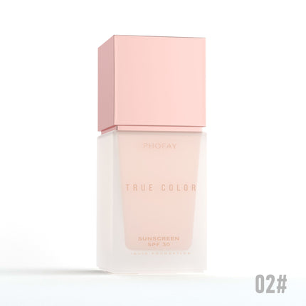 2-in-1 Matte Sunscreen Foundation – Long-Wear UV Protection