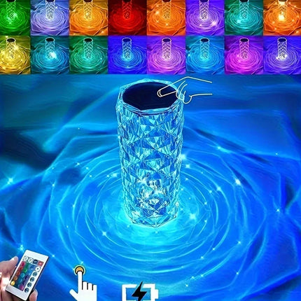Crystal Lamp With Rgb