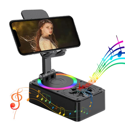 New Cell Phone Holder Stand With Bluetooth Speaker