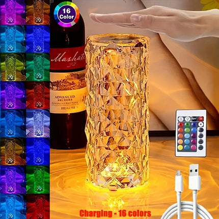 Crystal Lamp With Rgb
