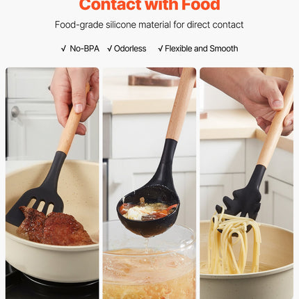 ProChef™ 50-Piece Professional Kitchen Tool Kit – Non-Stick Silicone & Stainless Steel Cooking Set