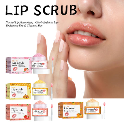 Anti-Crack Strawberry Lip Polish – Dead Skin Remover & Intense Moisture