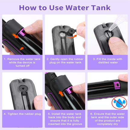 Professional Titanium Vapor Steam Hair Straightener – Salon-Grade Flat Iron