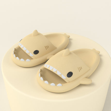 Original Shark Slides – Funny Cartoon Shark Slippers for Adults – Cloud-Feel Soft Sole Non-Slip Sandals for Indoor & Outdoor