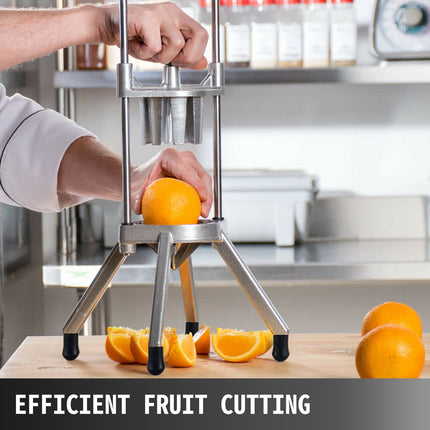 VEVOR™ Easy Fruit Wedge Cutter – 8-Wedge Heavy Duty Slicer for Bars, Restaurants & Home Kitchens