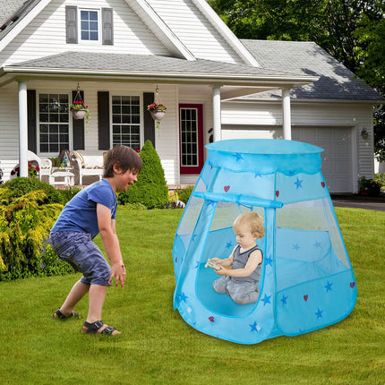 Kids Pop-Up Castle Play Tent – Portable Indoor & Outdoor Playhouse – Foldable Children’s Secret Hideout – Perfect Birthday Gift for Boys & Girls