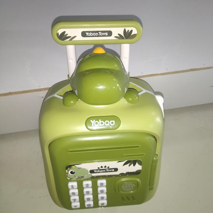 Luggage Piggy Bank for Kids – Creative Suitcase Shape Money Box – Interactive Savings Bank with Fun Sound Effects – Unique Travel-Themed Birthday Gift