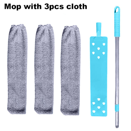 Retractable Microfiber Dust Cleaner – Extendable Gap Duster for Under Furniture & Appliance Deep Cleaning