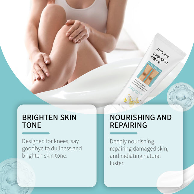 Retinol & Lactic Acid Knee Brightening Cream – Deeply Moisturizing & Smoothing Formula for Dry, Rough Skin