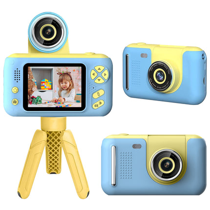Kids Digital Camera with Flip Selfie Lens and Tripod – 1080P HD Video Recorder Toy for Creative Boys and Girls