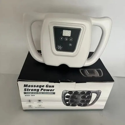 Professional 16-Head Massage Gun – Complete Full Body Muscle Recovery Set – Deep Tissue Percussion Massager for Back, Neck & Limbs