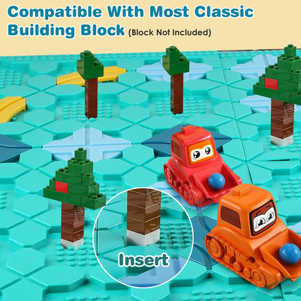 Kids' Logical Road Builder Puzzle Game with 206 Challenges