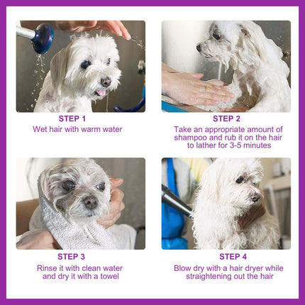 Yegebang Professional Pet Shampoo & Shower Gel – Itch Relief & Soothing Formula – Softening & Detangling Coat Care for Dogs & Cats