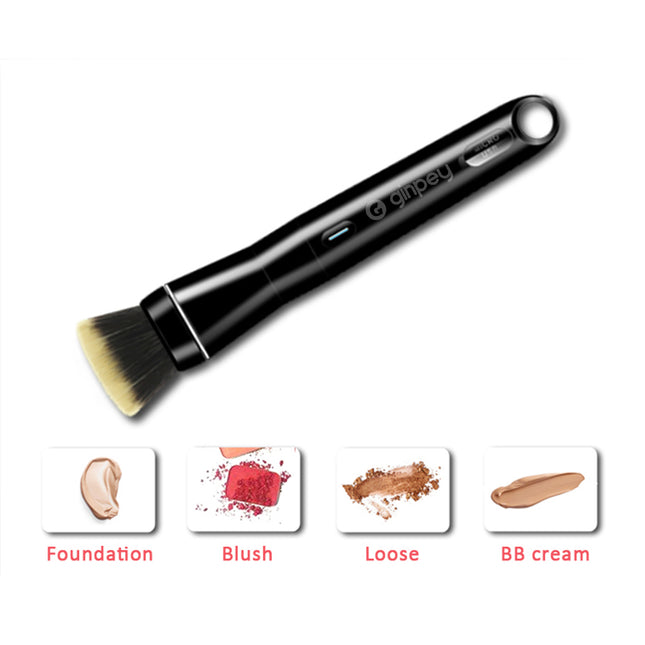 360° Electric Rotating Makeup Brush – Professional Airbrush Finish