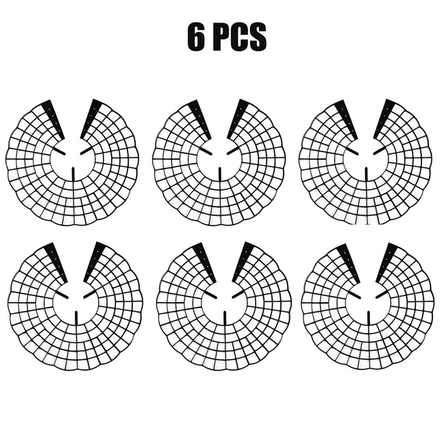 Strawberry Plant Support Racks – 6-Piece Elevated Garden Trays for Healthy Fruit & Vegetable Growth