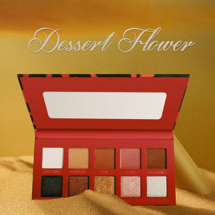 RoseXiXi 10-Color Enchanted Eyeshadow Palette – Highly Pigmented Matte & Shimmer