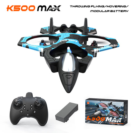 K500 Combat Drone – 4-Channel Remote Control Quadcopter with Altitude Hold, LED Lighting & 360° Flip Stunts – High-Speed Flying Toy for Kids & Beginners