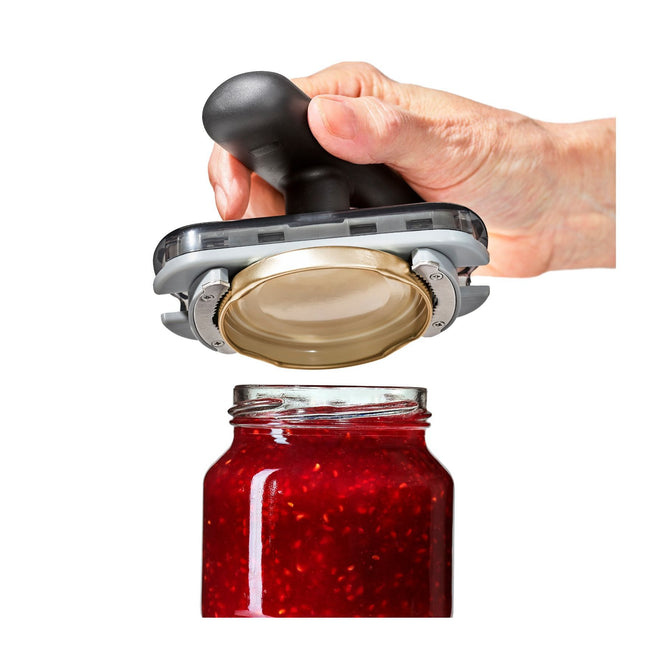5-in-1 Multi-Function Bottle Opener – Ergonomic Manual Jar & Can Opener – Non-Slip Kitchen Tool for Weak Hands & Seniors
