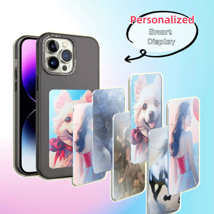 Smart E-Ink Screen Phone Case – NFC DIY Personalized Display Case – Battery-Free Instant Image Projection Luxury Cover