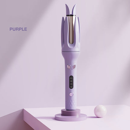 Anti-Scald Automatic Rotating Curling Iron – 4 Temp Modes for All Hair Textures