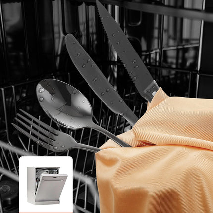 48-Piece Premium Silverware Set – Service for 8 – High-Grade Stainless Steel Flatware Kit