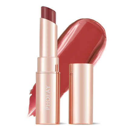 Phofay Silk-Shine Lip Color – Nourishing Formula with Satin Finish