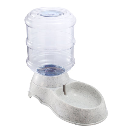 3.5L Self-Dispensing Pet Waterer – Automatic Gravity Water Fountain for Dogs & Cats – 1 Gallon Large Capacity Watering Station