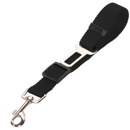 Adjustable Dog Car Seat Belt – Heavy Duty Nylon Pet Safety Lead – Universal Vehicle Seatbelt Attachment for Dogs & Cats