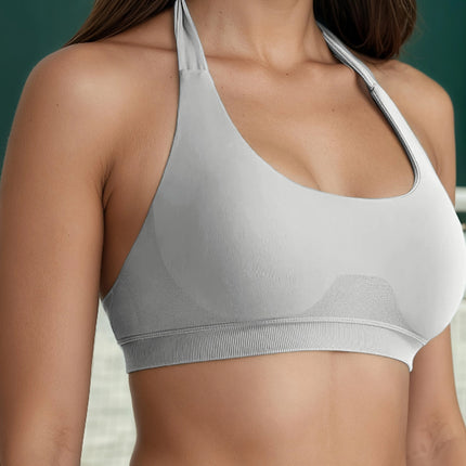 High-Impact Running Sports Bra – Moisture-Wicking Workout Top – Full Support Wireless Gym Bra for HIIT, Cardio & Athletics