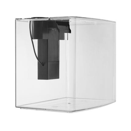 3.5 Gallon Smart Arch Aquarium Kit – Large Crystal Clear GPPS Fish Tank with 3-Mode LED Lighting – Self-Cleaning Desktop Ecosystem