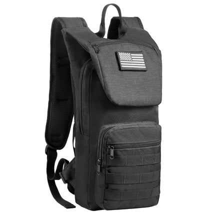 3L Tactical Hydration Backpack – Military Molle Water Pack with 3 Liter TPU Bladder – Heavy Duty Daypack for Hiking, Hunting & Survival