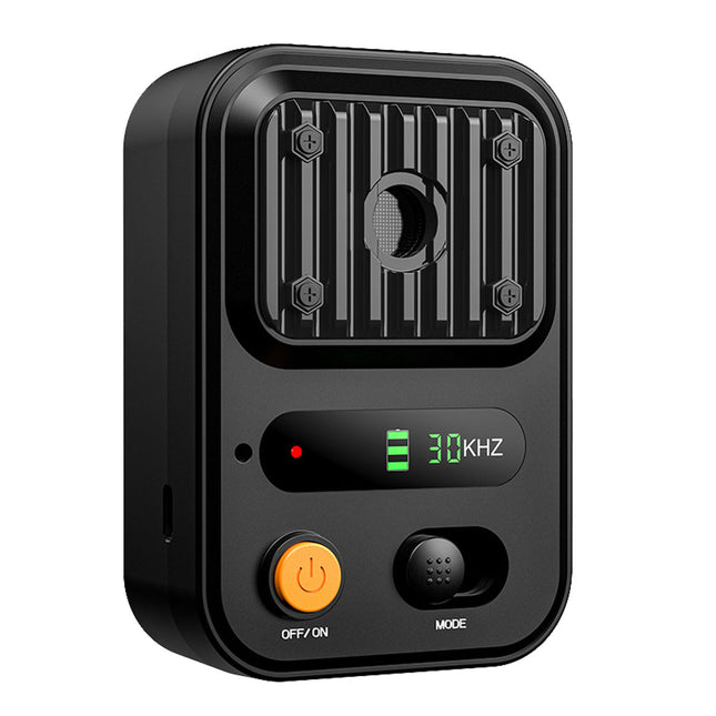 Rechargeable Ultrasonic Anti-Barking Device – IPX4 Waterproof Bark Control Box – 3 Adjustable Frequency Modes – 33ft Range Auto Dog Barking Deterrent for Indoor & Outdoor