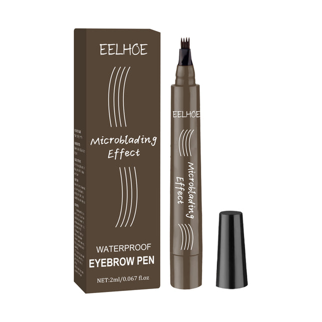 Eelhoe 4-Tip Microblading Pen – Instant Hair-Like Strokes & 24H Wear
