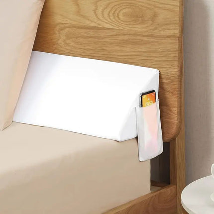 Multi-Purpose Bed Wedge Pillow – 76-Inch Mattress Connector – Supportive Foam Gap Filler for Home & Hotel Beds