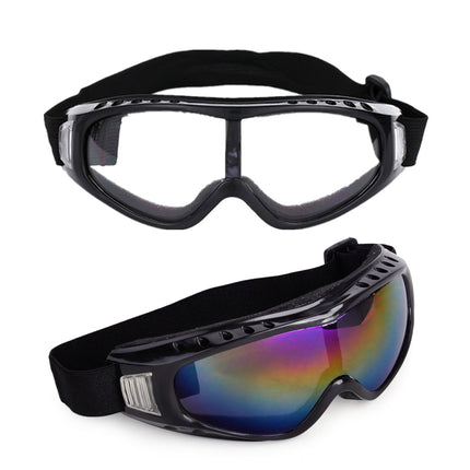 2-Pack Snow Sports Ski Goggles – Anti-Glare Snowboard & Skate Glasses – UV400 Protection Windproof Goggles for Skiing, Biking & Outdoors
