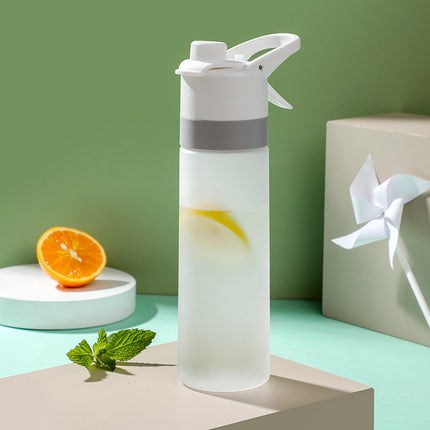 AquaMist™ Cooling Sports Bottle – Refreshing Spray & Drink Hydration Cup for Gym, Travel & Kids