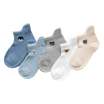 Ultra-Soft Breathable Baby Socks – Premium Cotton Rich Daily Socks – Non-Slip Comfort Fit for Infants & Toddlers