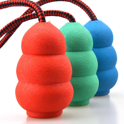 Interactive Suction Cup Dog Toy – Self-Playing Tug-of-War Rope Toy – Natural Rubber Molar Ball for Teeth Cleaning & Solo Play
