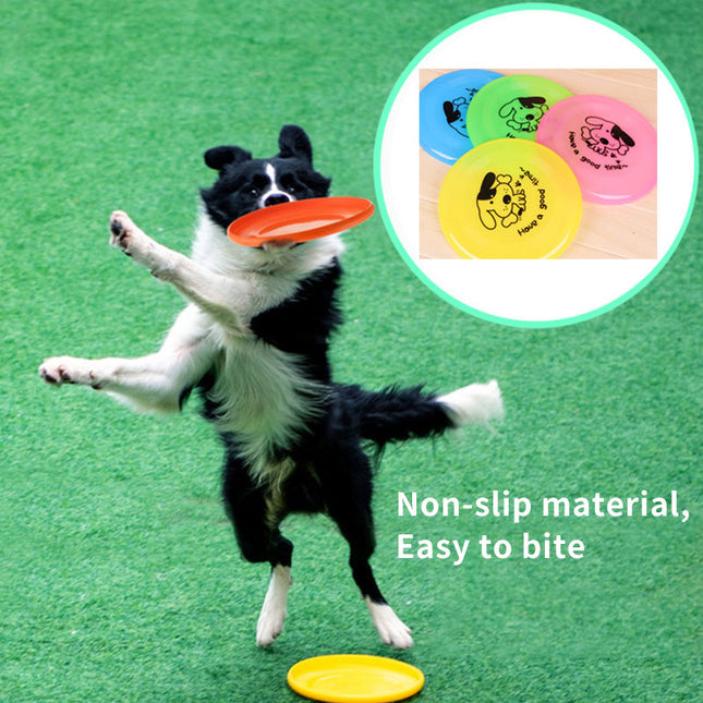 Durable Silicone Dog Flying Disc – Soft & Flexible Pet Frisbee for Fetch – Bite-Resistant Training Toy for Small & Large Dogs