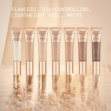 24H Long-Wear Waterproof Foundation – Total Conceal & Blur