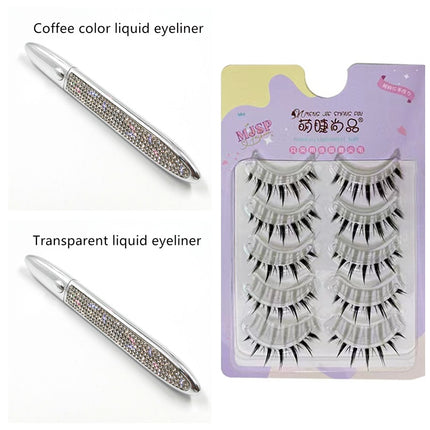Multicolor Self-Adhesive Eyeliner Set – Effortless Lash Application in Seconds