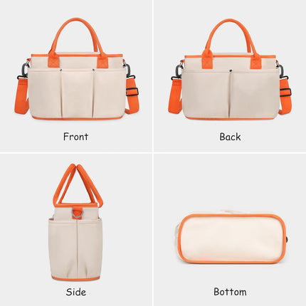Luxury Diaper Bag Tote – Extra Large Waterproof Mommy Bag – Maternity Hospital & Weekend Travel Bag for Baby & Mom