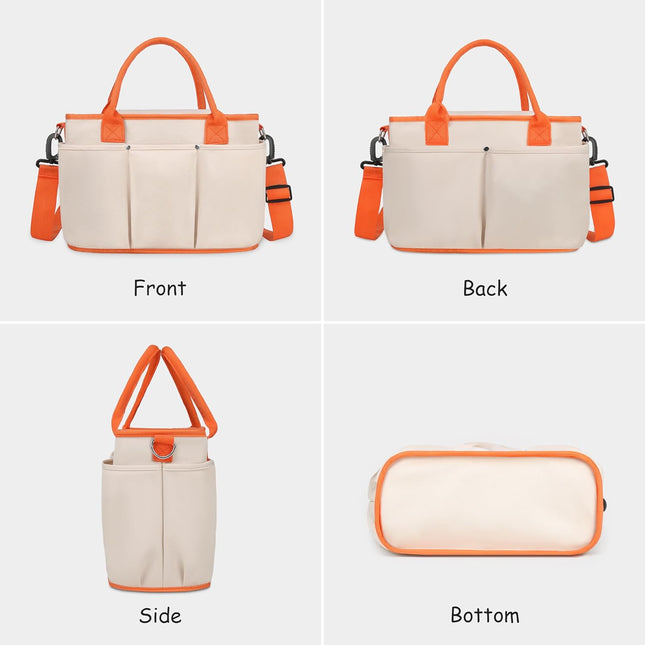 Luxury Diaper Bag Tote – Extra Large Waterproof Mommy Bag – Maternity Hospital & Weekend Travel Bag for Baby & Mom