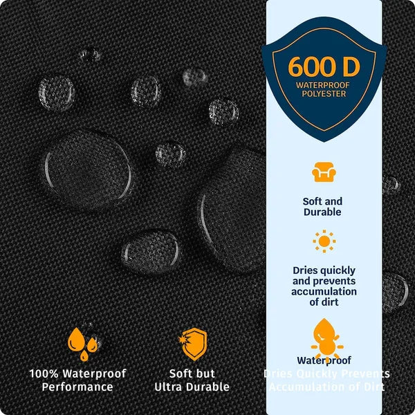 Reclining Stadium Seat with Back Support – 6-Position Waterproof Cushion Chair for Bleachers, Camping & Outdoor Events